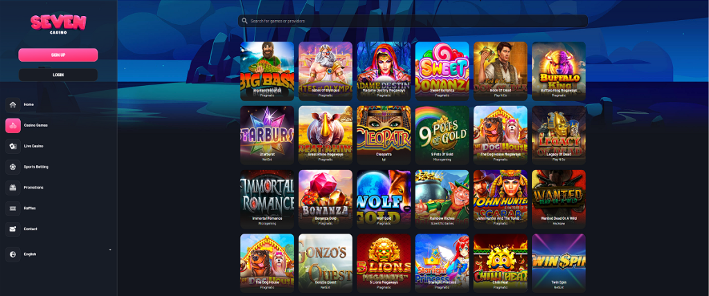 Seven Casino Feature Buy Slot Games